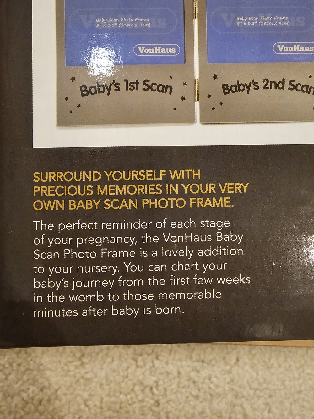 Baby Scan Photo Frame - Picture 4 of 7